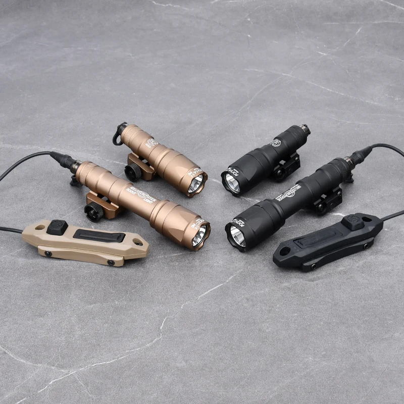 WADSN M300A M600C Scout Light with Dual Function Switch Fit Mlok Keymod Airsoft Rifle arma Flashlight Surefir M300 M600 Torch