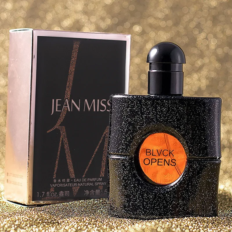 Black Opium Eau De Parfum Vaporisateur Natural Spray 50ML Long-lasting Black Coffee Aroma Perfume