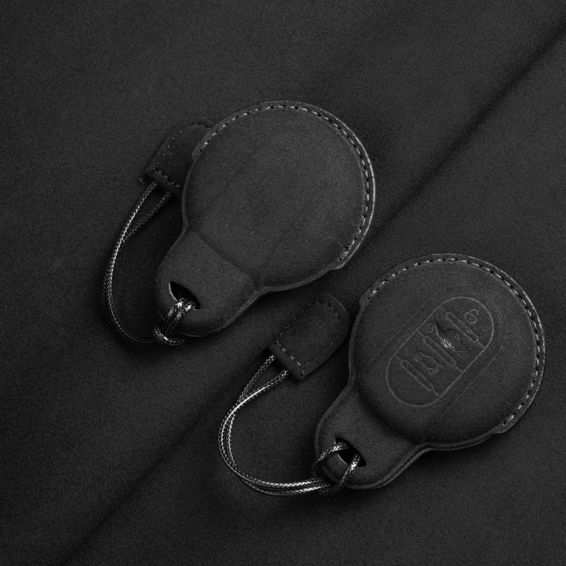 Suede Leather Car Key Case For BMW MINI COOPER S ONE JCW F54 F55 F56 F57 F60 CLUBMAN COUNTRYMAN Remote Fob Keychain Accessories