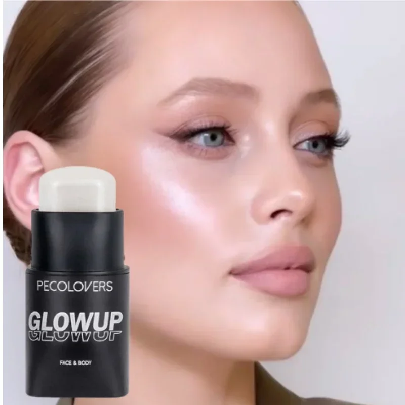 Resaltadores y resaltadores faciales 3D naturales de larga duración, colorete resistente al agua, corrector de contorno iluminador, cosméticos de maquillaje