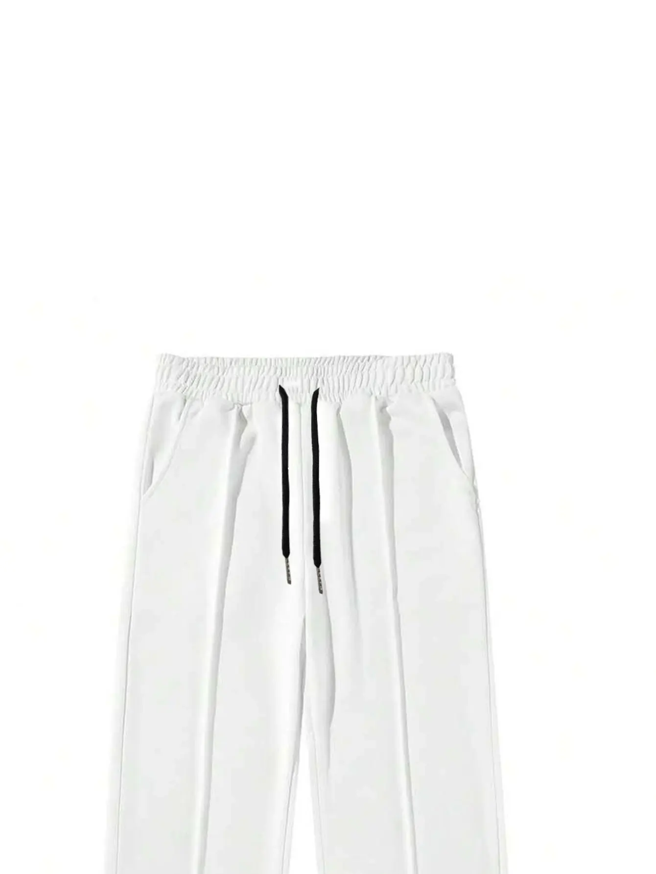 Herren Casual Cleanfit Leichte Business Minimalistische Anzug-Stil Sporthose Lose Jogginghose mit Kordelzug – Detail 34