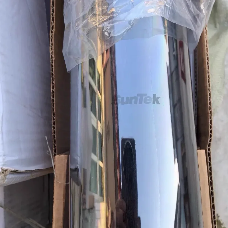 قسط Suntek VLT5% رفض الحرارة العالية نانو السيراميك السيارات نافذة الفيلم IRR99% الأشعة فوق البنفسجية كتلة لنوافذ السيارات والزجاج المنزل PET