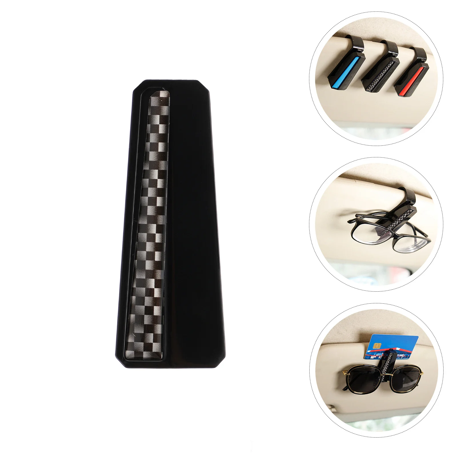 

2 шт., автомобильный козырек премиум-класса, зажим для очков, крепление для солнцезащитных очков, высококачественные материалы, практичный держатель для карт, крепление для солнцезащитных очков