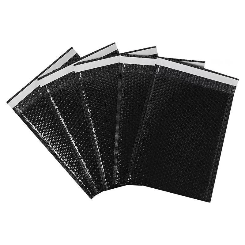 50Pcs Black Bubble Envelopes Bag Waterproof Foam Bubble Mailers Express Shipping Envelope Bags Self Seal Organizer Bag - view 6