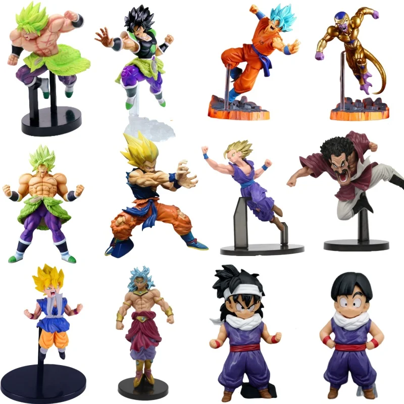 Figurines de Bromovies en PVC de 20 à 23cm pour Enfant, Jouets de Collection DBZ Super Saisuperb, Cadeaux