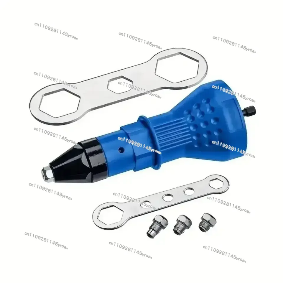 Electric Rivet Nut Gun Riveting Tool Cordless Riveting Drill Adaptor Insert Nut Tool Riveting Drill Adapter