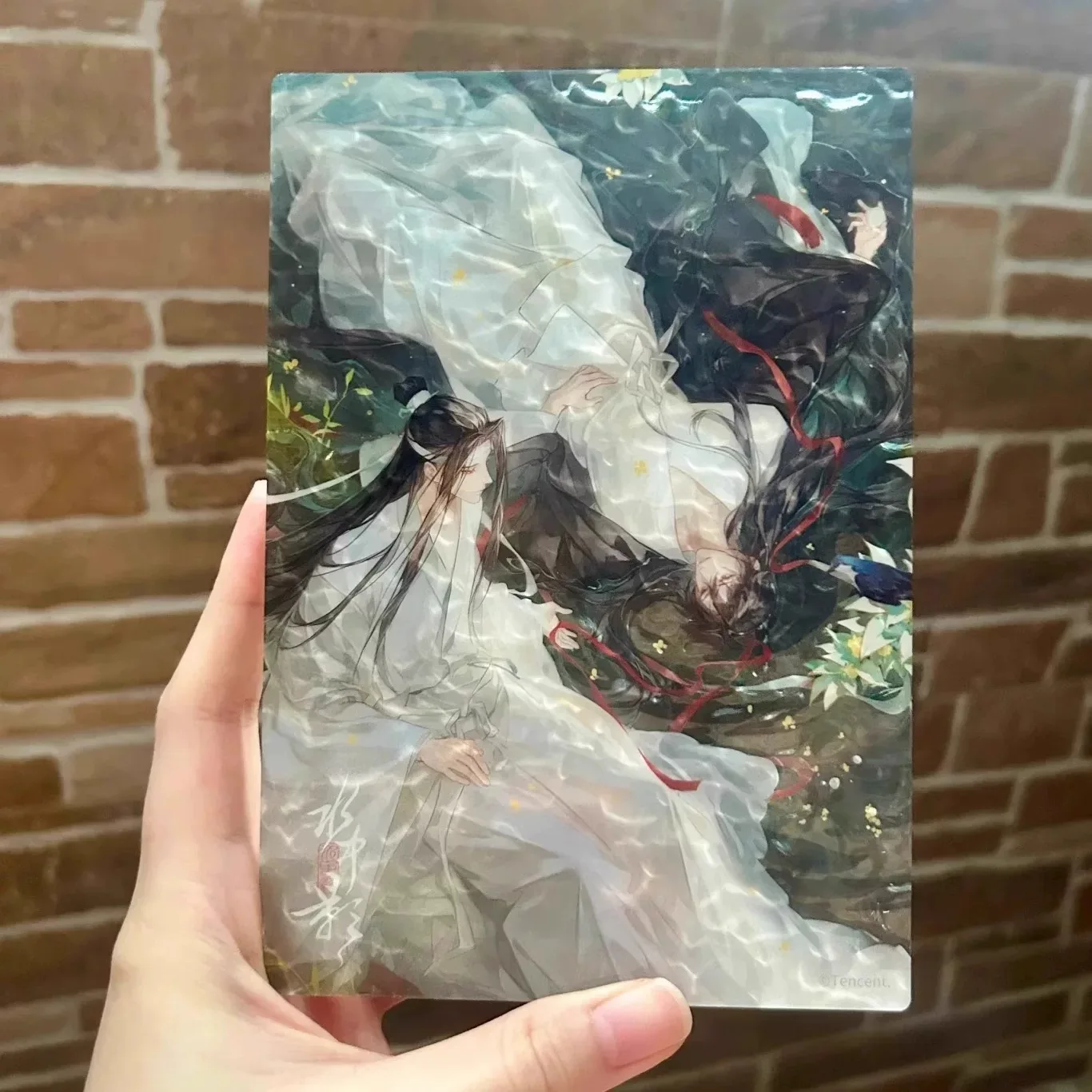 

Грандмастер волшебной дороги, Water Shadow, Water Ripple Косплей, Wei Wuxian Blue Forgetting Machine, Прозрачная карта