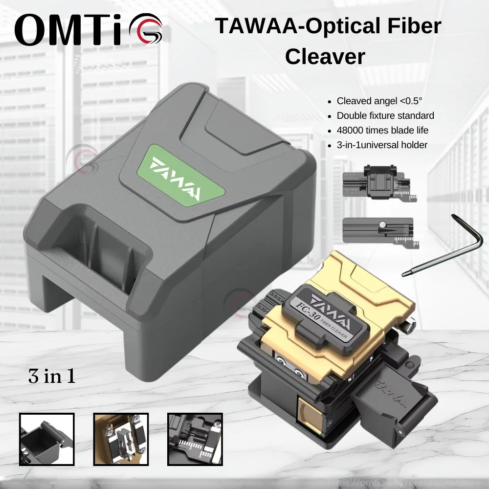 OMTiG TAWAA FC-30  Fiber Optic Cleaver 48,000 Cleavers, 220+ Cleans Fiber Optic Cleaning Platform High Precision