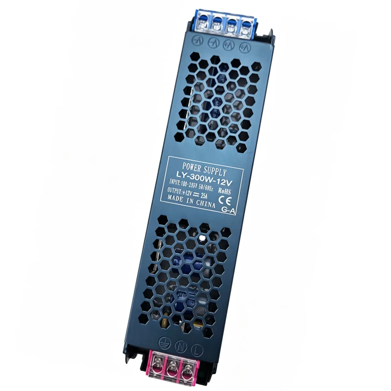

300W LED power supply DC12V transformer switch driver 25A adapter AC110V-220V for CCTV and LED strip ligh