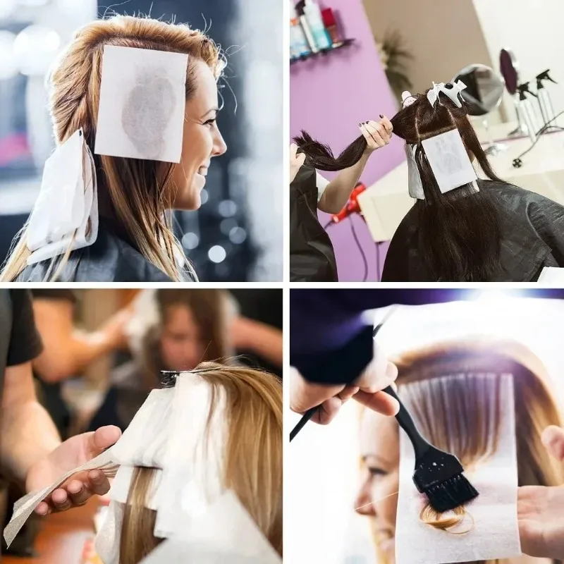 Herbruikbare Schuim Haarwikkels Haarkleurpapier, Professionele Kleuring Accentuering Strips Voor Kapper Kapper Haarstylisten