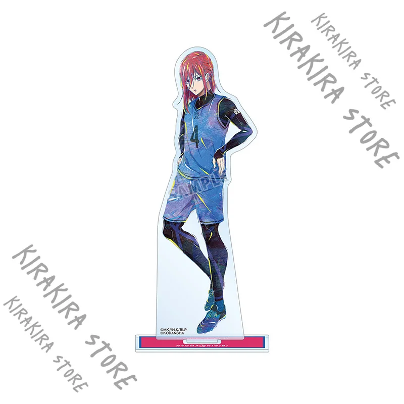 BLUE LOCK Aryu Jyubei Tokimitsu Aoshi 애니메이션 아크릴 스탠드 모델 피규어 Ego Jinpachi Nagi 액세서리 스탠딩 플레이트 장식품