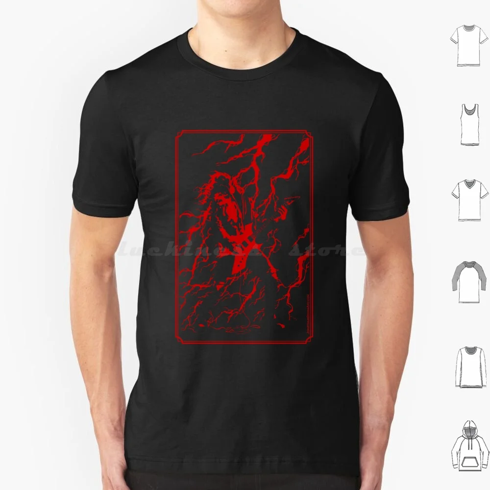 This Is Music ! Red T Shirt 6xl Cotton Cool Tee Heavy Metal Metal 80s Metal Warlock Warlock Guitar Eddie Eddie Stranger Eddie