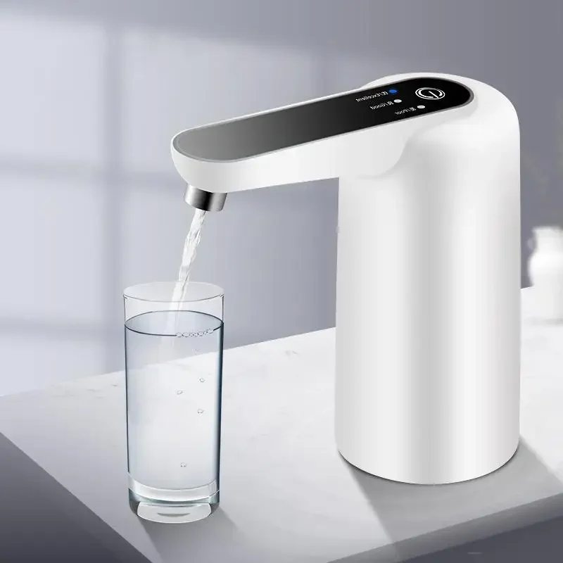 Electric Water Bottle Pump USB Charging Water Dispenser - Home Office Outdoor Portable DispenserDetect Water Quality