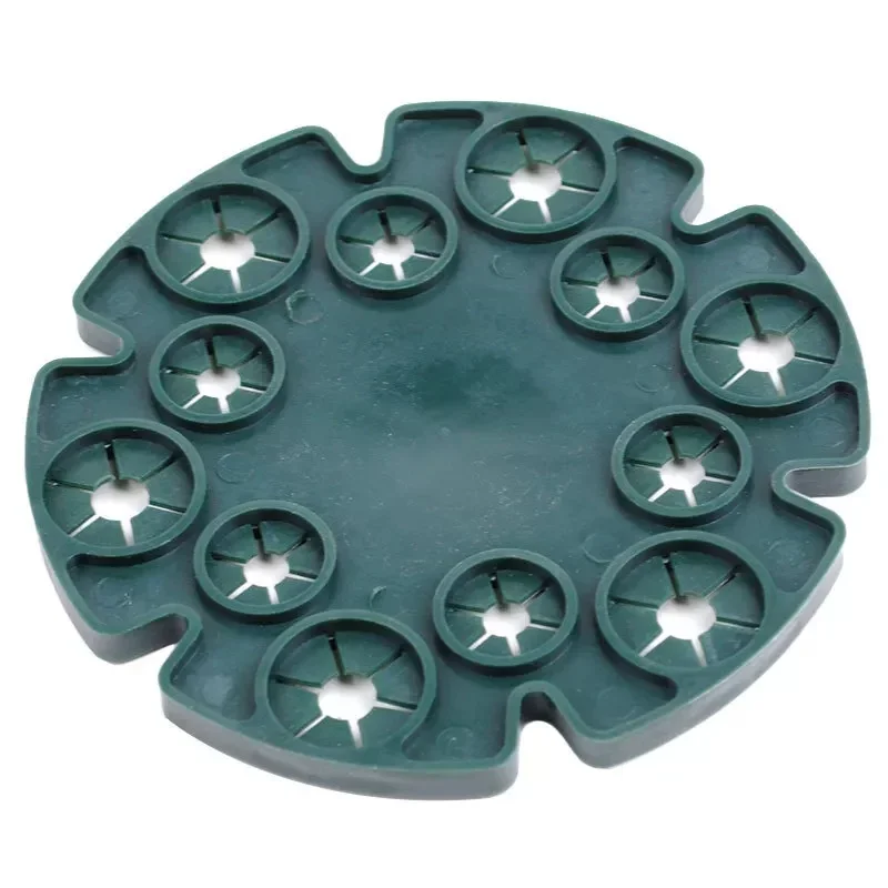 12Pcs Garden Plant Support Protection Trays Bamboo Cane Holder Balcony Plants Support Rack Connectors Garden Stake for Climbing