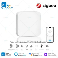 ZigBee 3,0 Smart Hub de enlace puente inalámbrico aplicación eWeLink automatización del hogar inteligente funciona con Alexa Amazon asistente de Google Alice