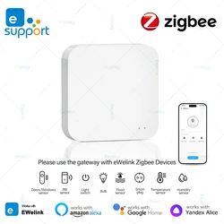 EWelink Zigbee 3.0 Hub Gateway For Smart Home Automation For Zigbee Devices App Remote Control Wireless Bridge Works With Alexa