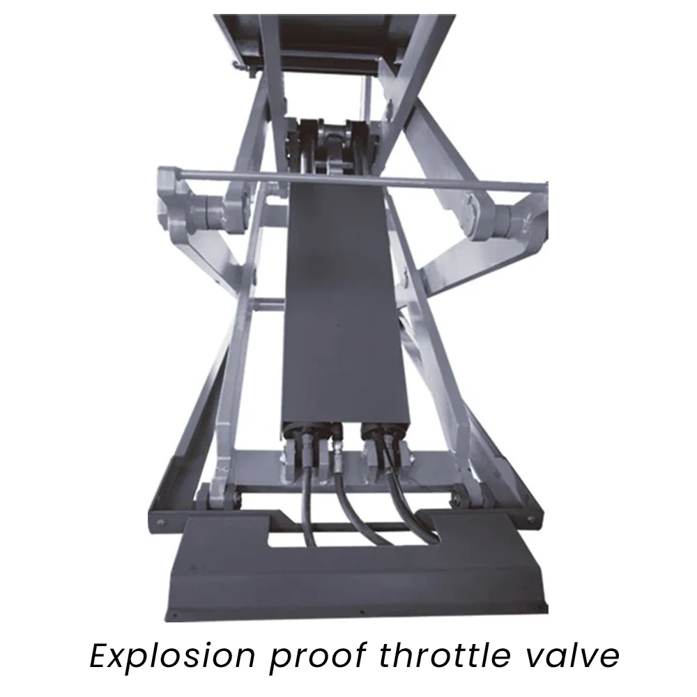 

Vehicle Equipment Hydraulic High Rise Scissor Lift Electric Cheap Scissor Lift Automotive Full Rise Scissor Lift