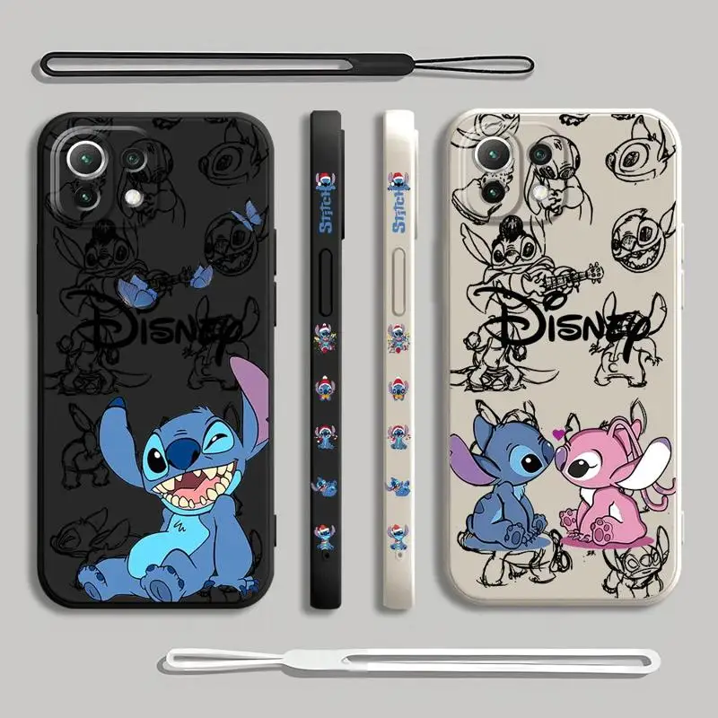 Stitch Baby Disney Case for Realme C53 C55 C35 C33 C30 C25Y C25 C21Y C20 C12 GT Master RealmeNarzo50 Silicone Cover