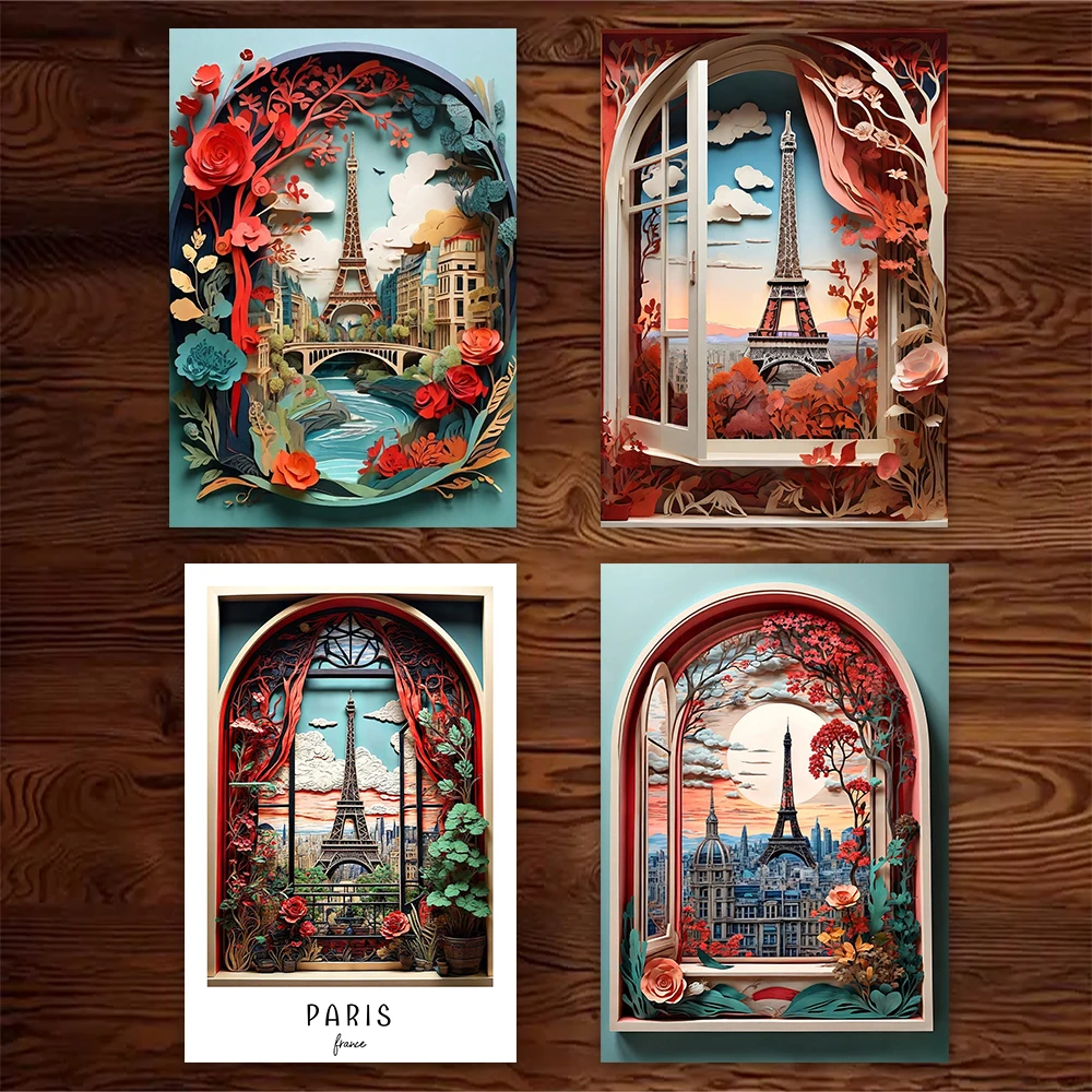 Póster de viaje de la Côte d'Azur, Francia, póster de viaje de la Riviera Francesa, impresión de la Torre Eiffel, impresión de viaje de Toulouse, póster tradicional de Francia