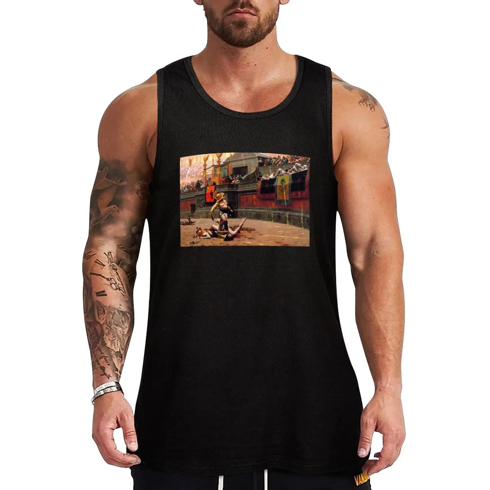 Pollock verso gladiator gland Tank Top running shirt underwear Top