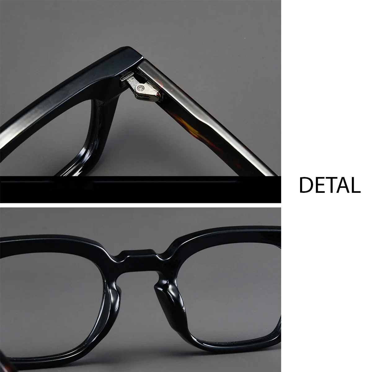 1.0-4.0 Modische Anti-Blaulicht-Lesebrille mit Retro-Rechteckrahmen HD Vision Unisex-Design – Detail 8