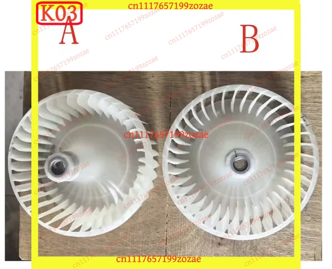KJ02 Heat Pump Dryer Fan Motor Impeller Blades Replacement Part Compatible with Samsung Appliances