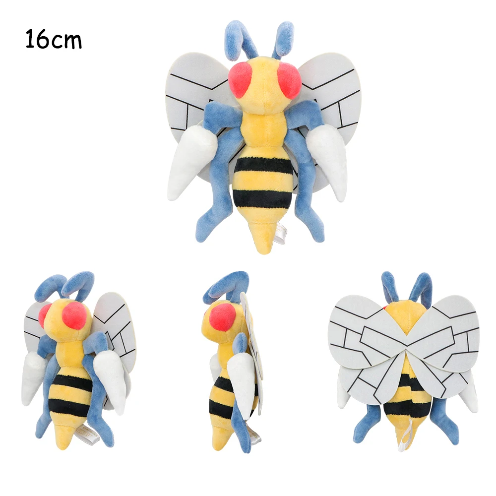 Caterpie Butterfree Weedle Scolipede Plüschtier Beedrill Pokemon Insekt Schmetterling Raupen Cartoon Stoffpuppe Weihnachtsgeschenk