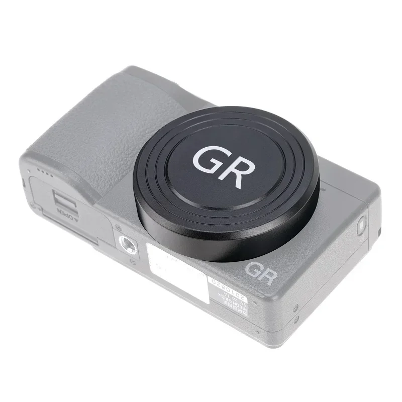 Metal flocking lens cover suitable for Ricoh GR2 GR3 GR3X HDF camera protective cover accessories