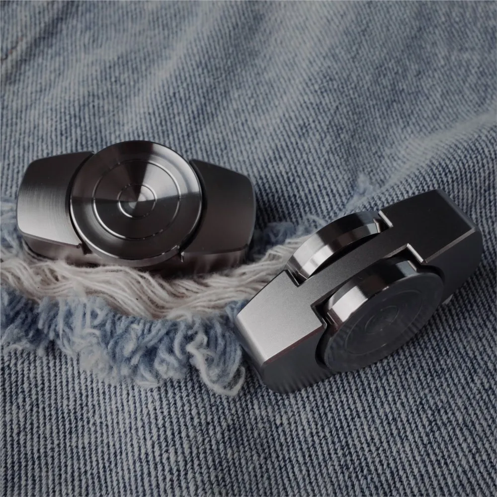 Monoskate EDC Er Pang Fidget Spinner Original Designs Two-Bladed Fidget Spinner Anxiety Relief Gadgets Gyro