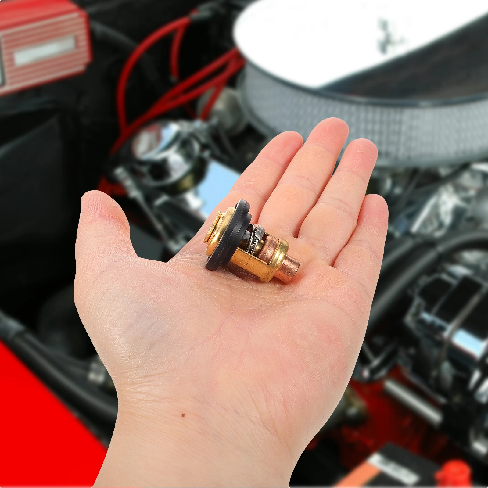 

Marine Thermostat Constant Temperature Kit for Outboard Engines 9.9-70hp Stable Control Efficient Performance Long