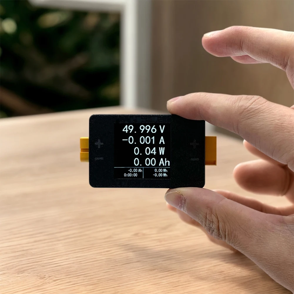 Analizador de potencia de corriente de voltaje CC bidireccional 25A 8-150V pantalla LCD medidor de vatios medidor de potencia Digital para prueba de batería LIPO