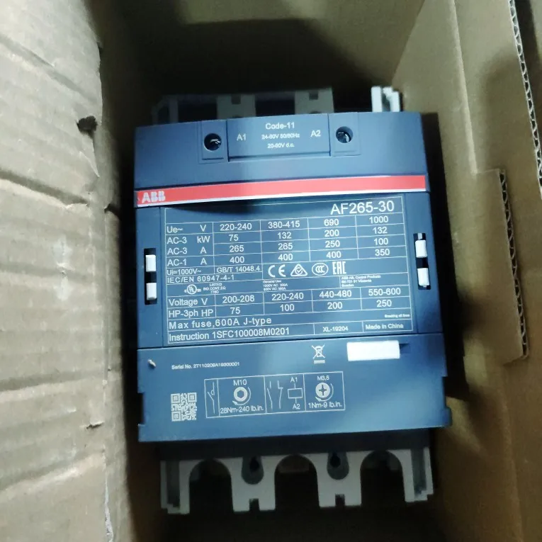 ABB AF265-30 AF265-30-11-11 20-60VAC/DC