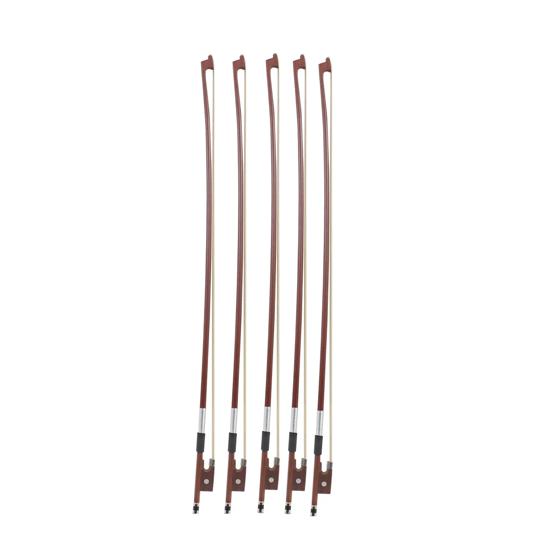 

A beginner's practice of violin bow with a professional octagonal bow made of jujube wood and horsetail