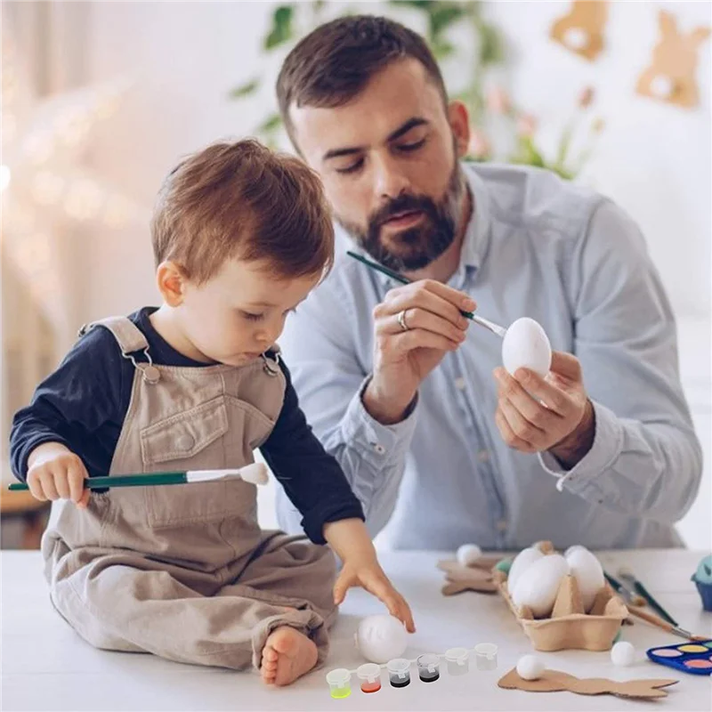 5 شرائط 30 وعاء شرائط طلاء فارغة أواني أكواب الطلاء، 10 مل / 0.35 أونصة شرائط وعاء طلاء صغيرة حاويات تخزين بلاستيكية شفافة