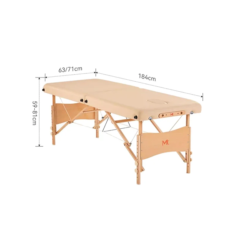 Professional Folding Massage Table Portable Design Lightweight Trendy Massage Bed Modern Comfy Maca Portátil Lounges Furniture