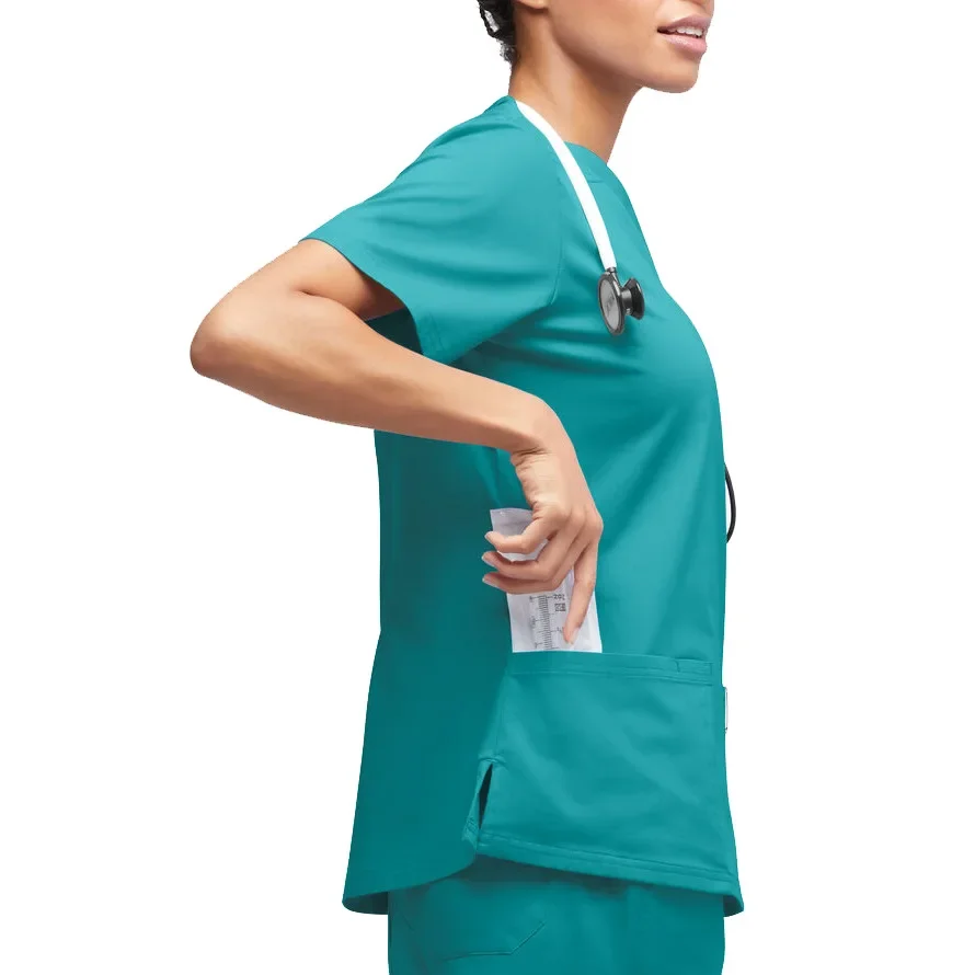 Nursing Uniform Women Pet Shop Doctor Scrub Medical Surgery Workwear Scrub Set Multicolor Scrubs Uniform