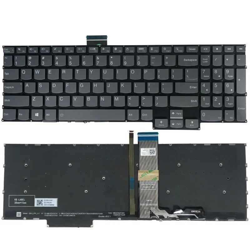 OEM Replacement New US keyboard Backlit For Lenovo IdeaPad 5 Pro 16ARH7 16IAH7 16ACH6 Pro-16IHU6