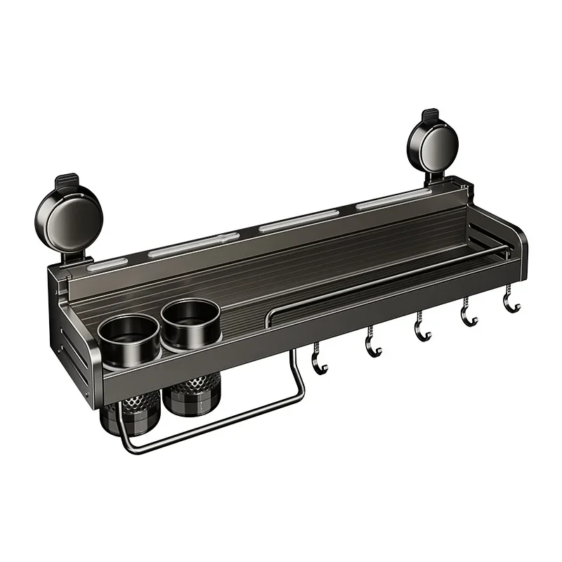 Suction cup kitchen rack non-punching multi-function