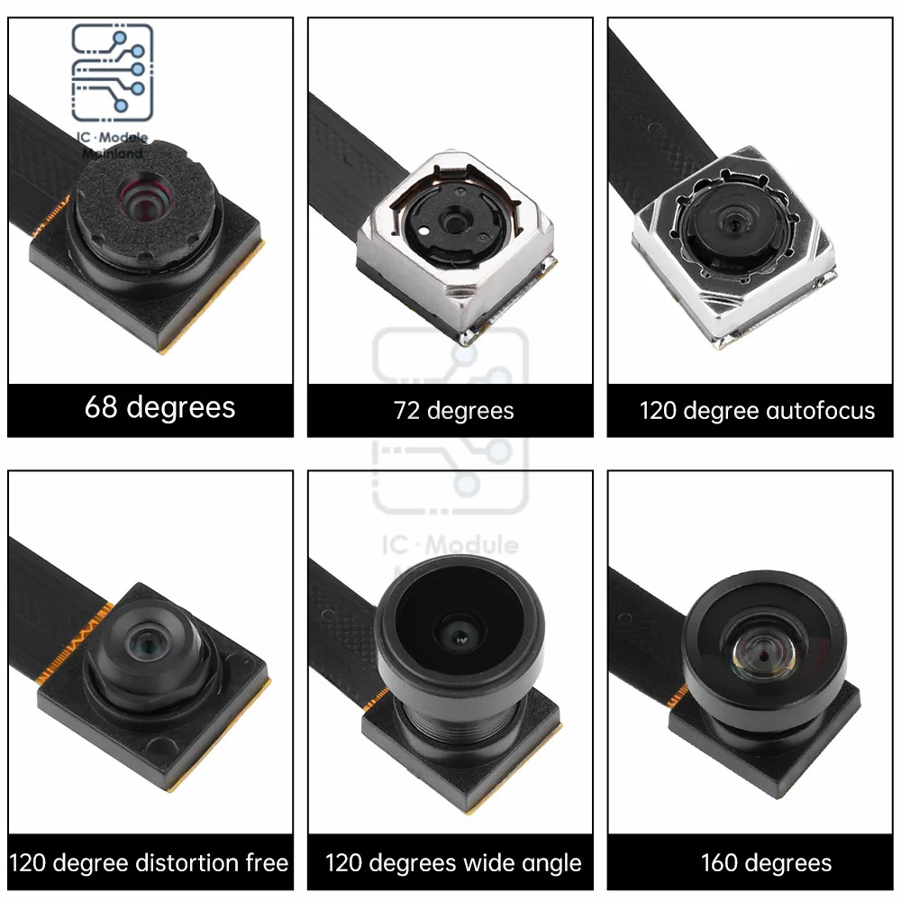 New 78mm OV5640 Camera Module HD 5 Megapixel DVP Interface Available for MCU/Dev Board