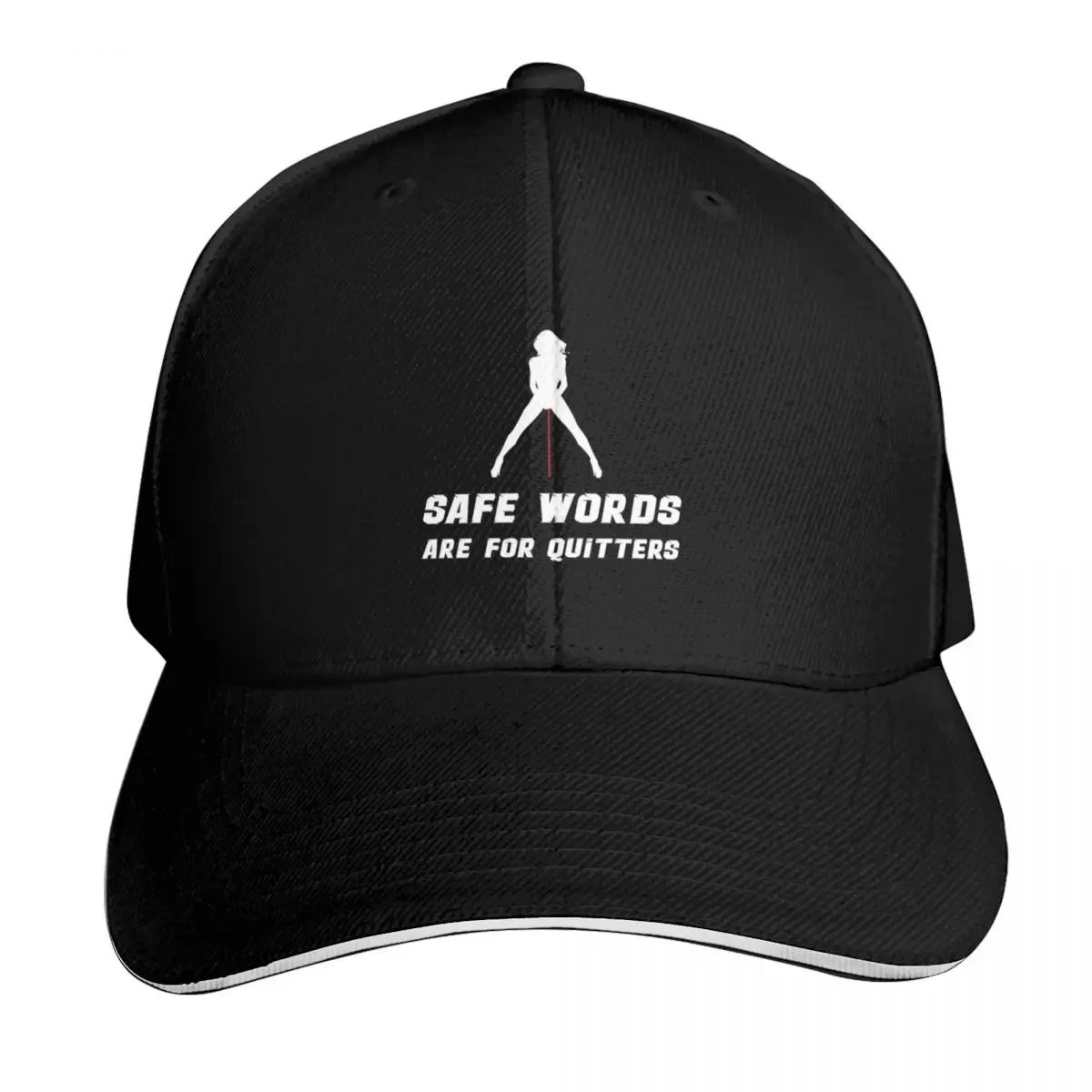 Safe Words Are For Quitters Baseball Cap derby hat western Hat tactical cap Hood Sun Hats For Women Men's
