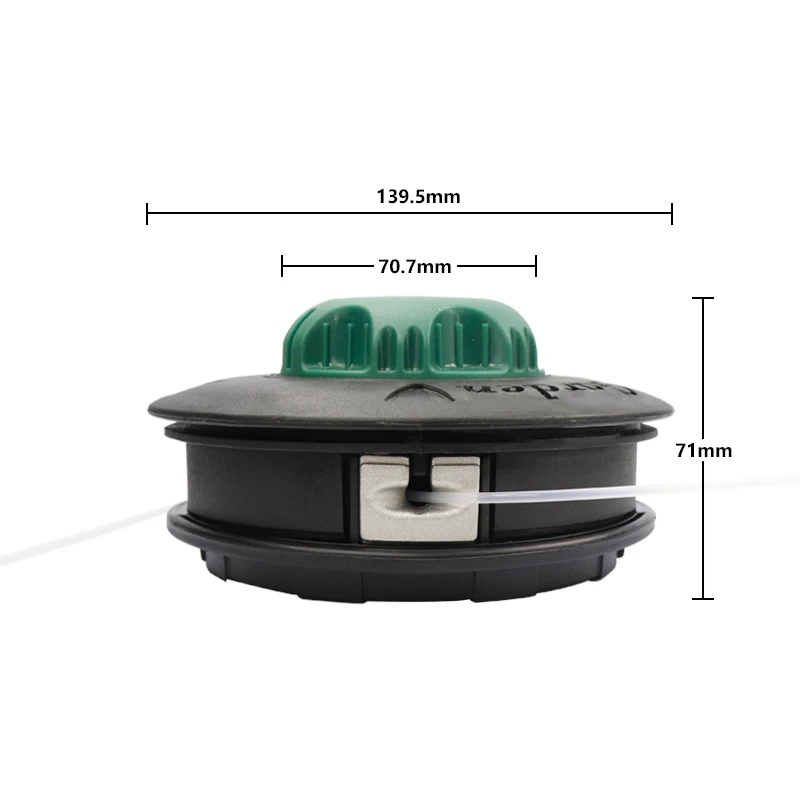 XCAN Universal Bump for BC380T BC400S BC400T BC430S BC241S Feed Line Trimmer Head Aluminum Strimmer Grass Brush Cutter Parts
