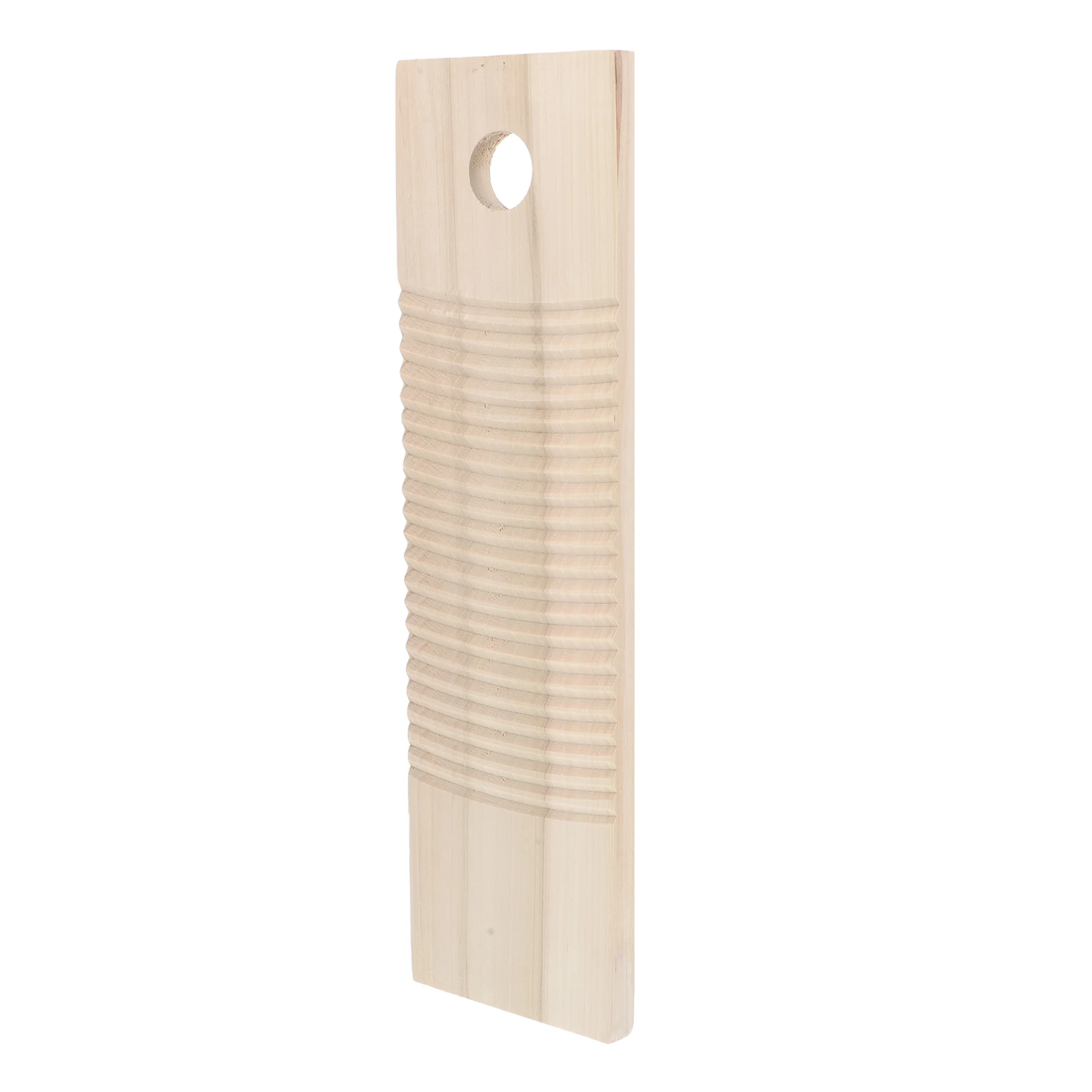 

Wooden Washboard Durable Solid Wood Scrubbing Boards for Clothes Cleaning Efficient Design Portable Household Laundry Tool