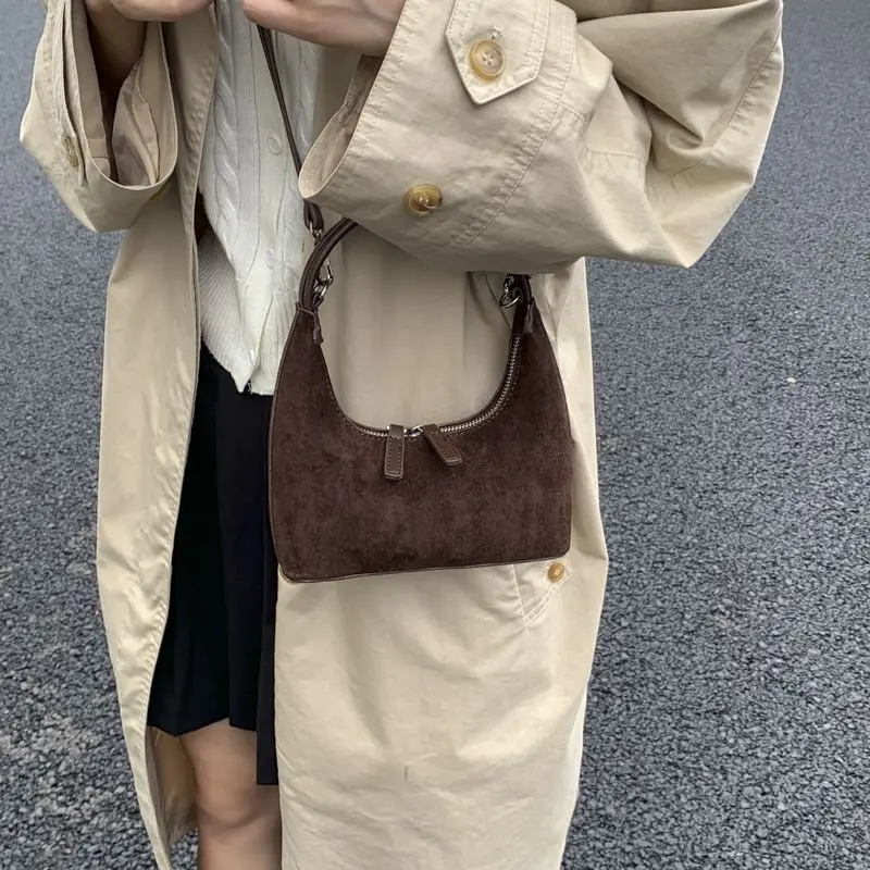 JIAERDI ريترو ماتي حقيبة يد المرأة المدمجة حقيبة كتف رائعة السيدات اليومية الركاب حقائب كروسبودي خريف شتاء جديد 2025