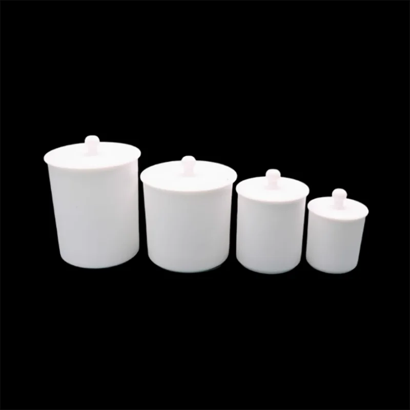 PTFE beaker F4 beaker Teflon cup barrel corrosion resistance and high temperature resistance 50ml 100ml 250ml 300ml 400ml 500ml