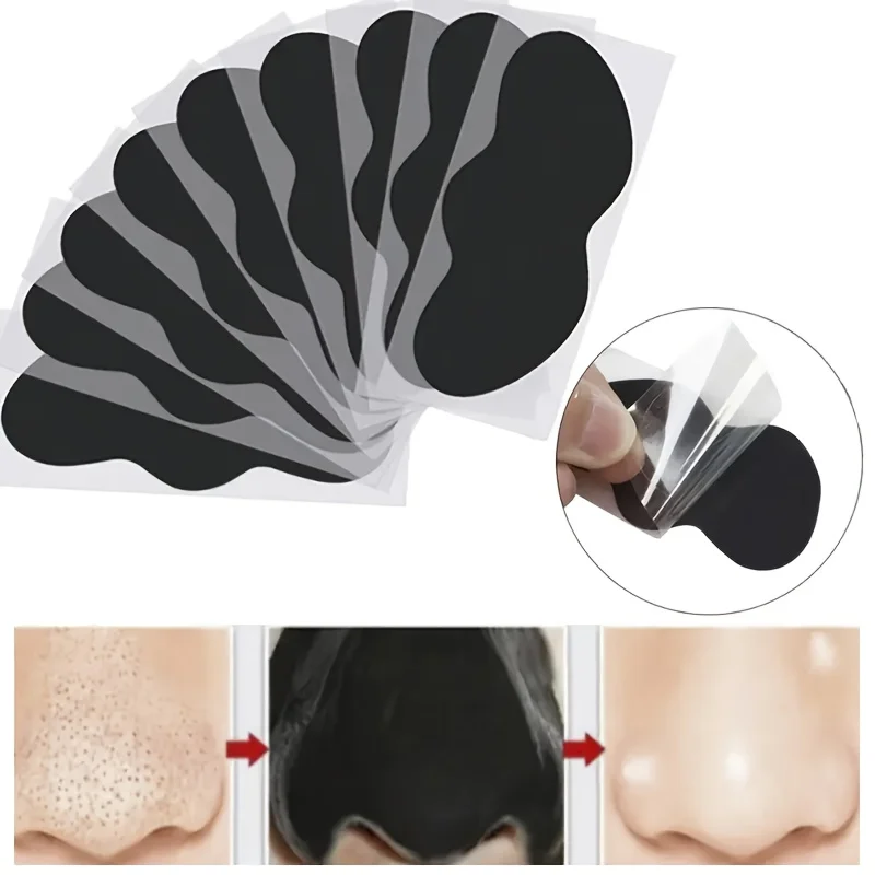 Remendo de nariz para remoção de cravo |   Máscara de poros de limpeza profunda, adesivo nasal com ingrediente natural, fórmula não irritante, adequado para todos