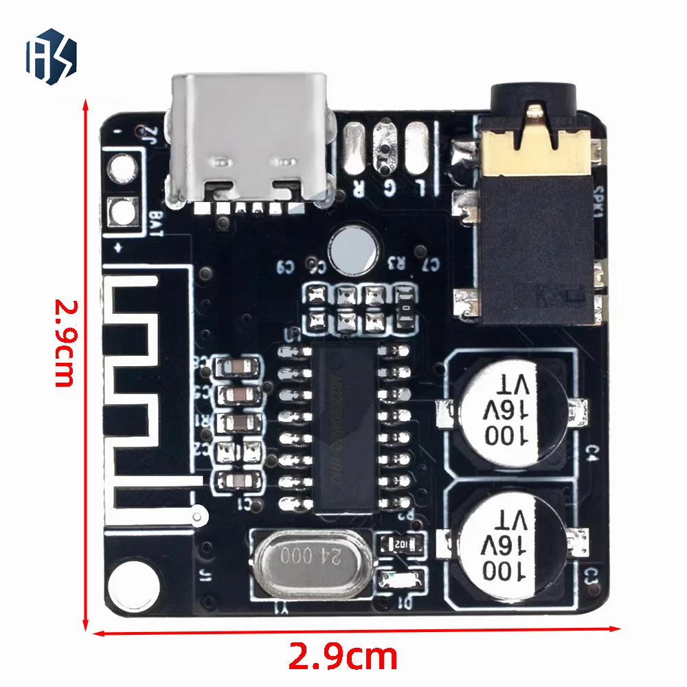 MP3 Bluetooth Decoder Board Lossless Car Speaker Audio Amplifier Board Modified Bluetooth 4.1/5. 0 Stereo Receiver Module