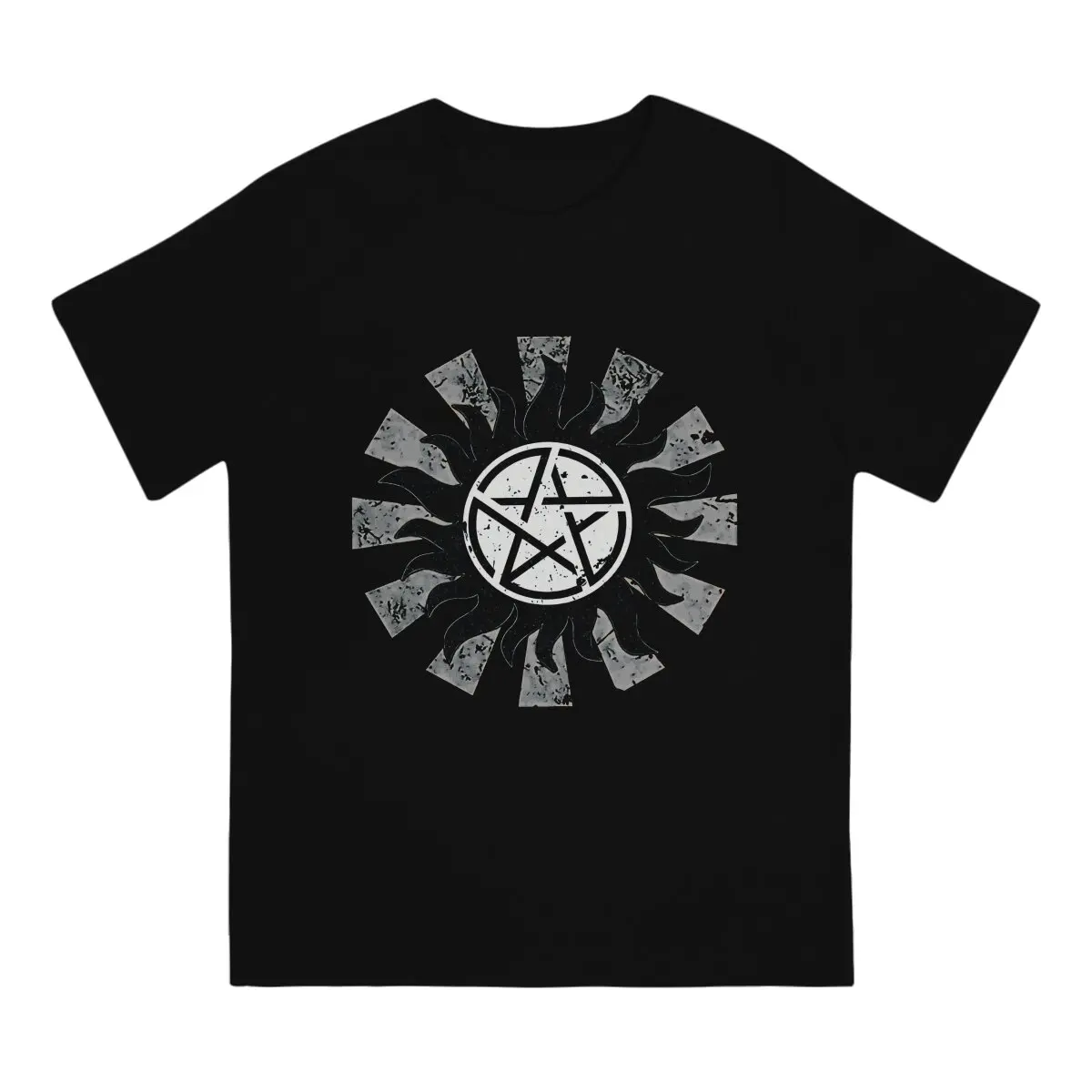 Retro Japanese TShirt For Male Supernatural TV Clothing Style Polyester T Shirt Comfortable