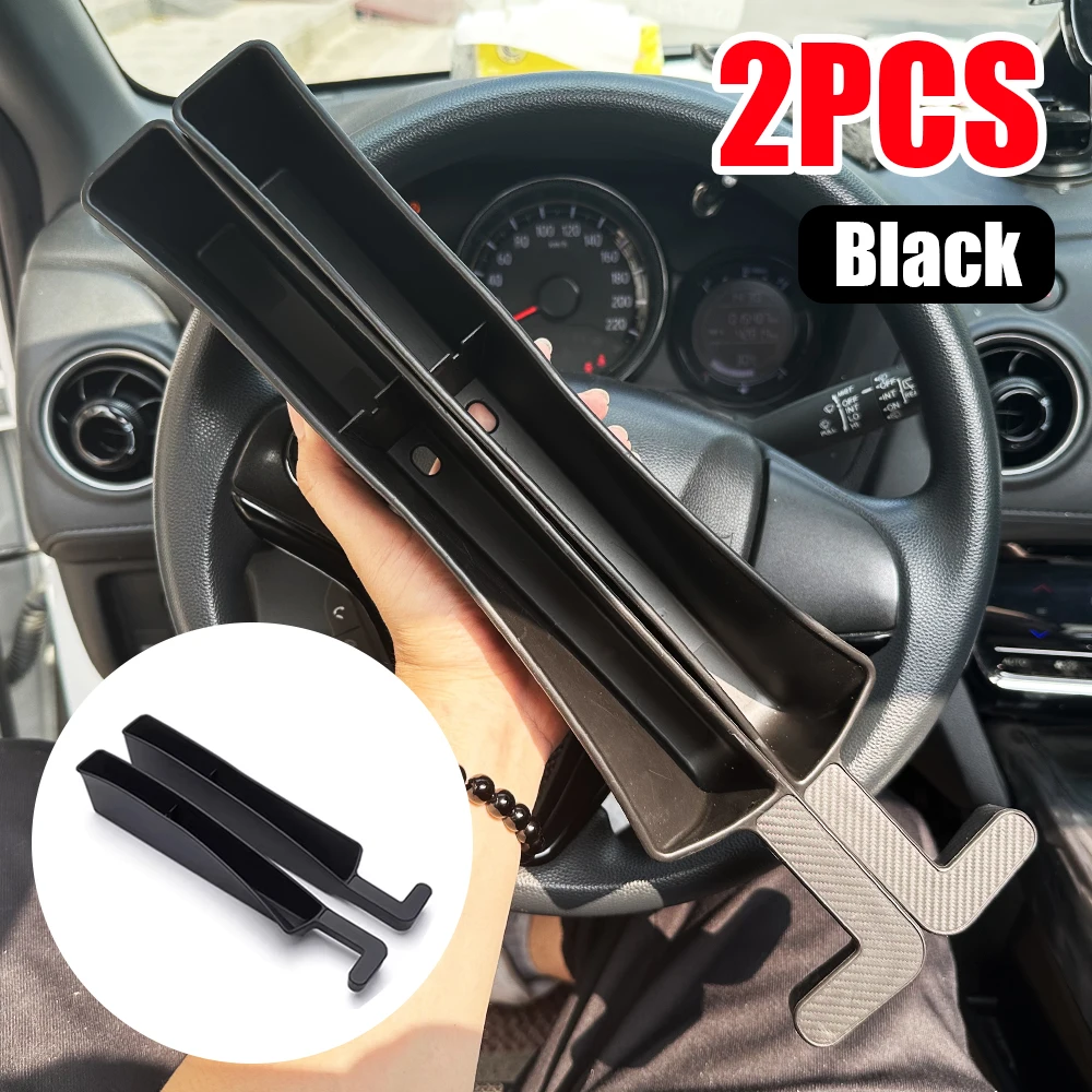 2025 neue Universal Auto Sitz Lücke Organizer Carbon Faser Auto Konsole Seite Tasche Sitz Spalt Lagerung Box Innen Zubehör – Detail 3