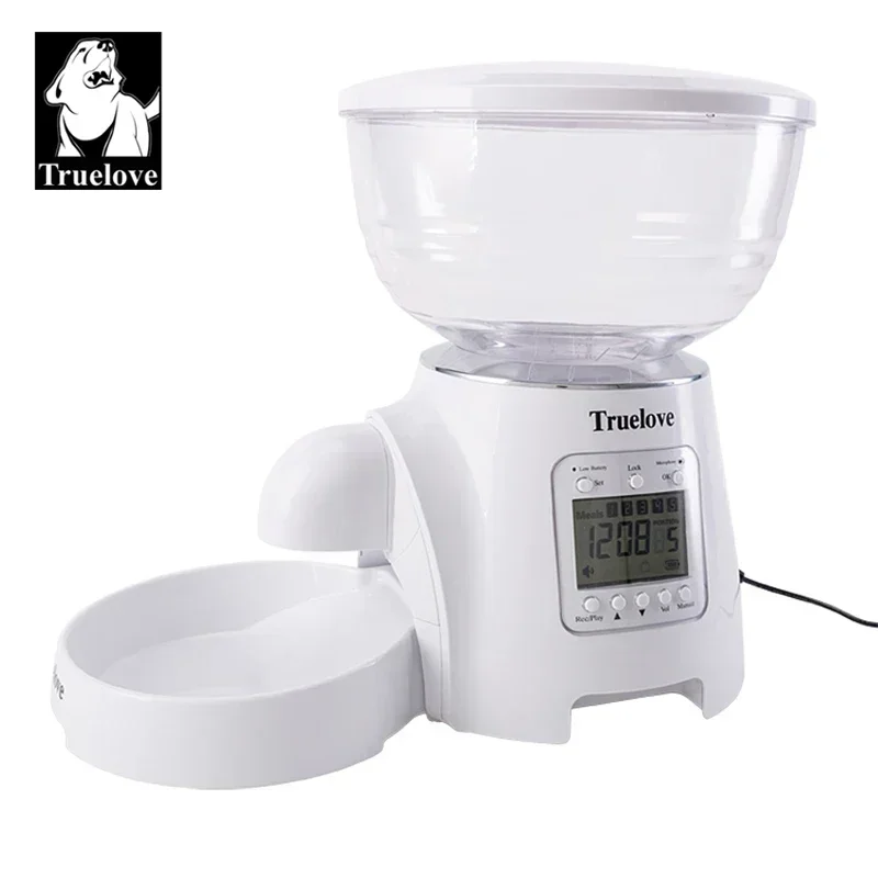 

Автоматическая кормушка Truelove Pet объемом 5 л, которую можно использовать в час, количественно, подходит для маленьких кошек и собак, кормление, товары для домашних животных