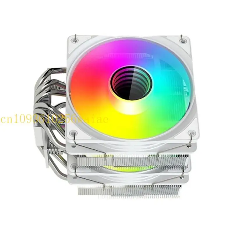 652F FUNZIONE QUIVAMENTE REVOLTER AIR CPU Altezza 145 mm Tubo 6termici 4pin PWM Controllo Argb Luce per LGA1851/1700/1200/115X